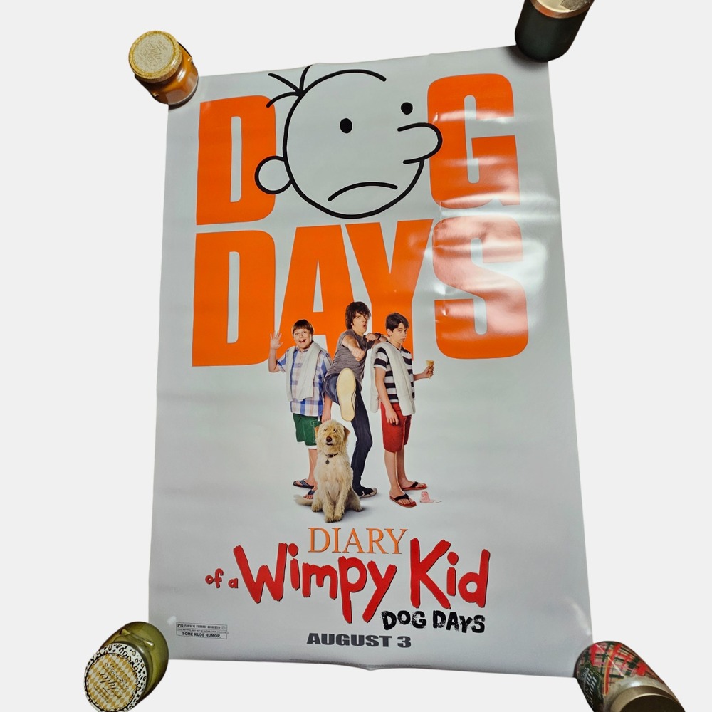 Diary of a Wimpy Kid: Dog Days 2012 Promo Movie Poster 27x40 Zachary Gordon